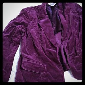 Velvet blazer